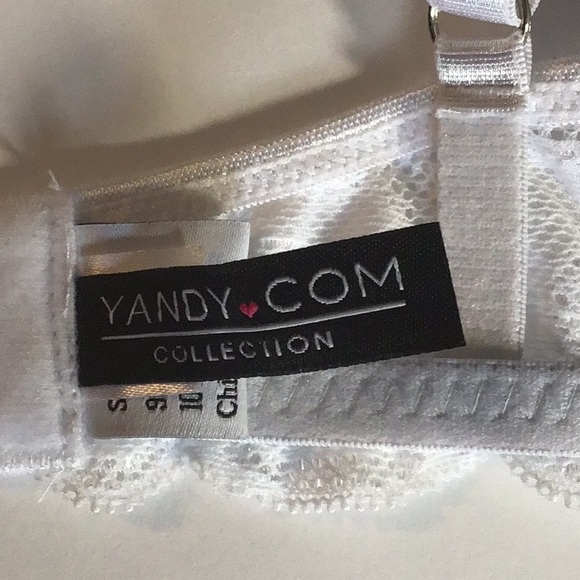 NWT size 34C Yandy collection, white lace underwire bra - Picture 4 of 7